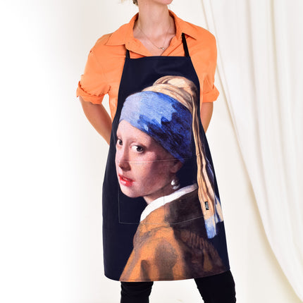 Schürze Johannes Vermeer „Das Mädchen mit dem Perlenohrring“