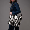 Beuteltasche Classy „Zebra“