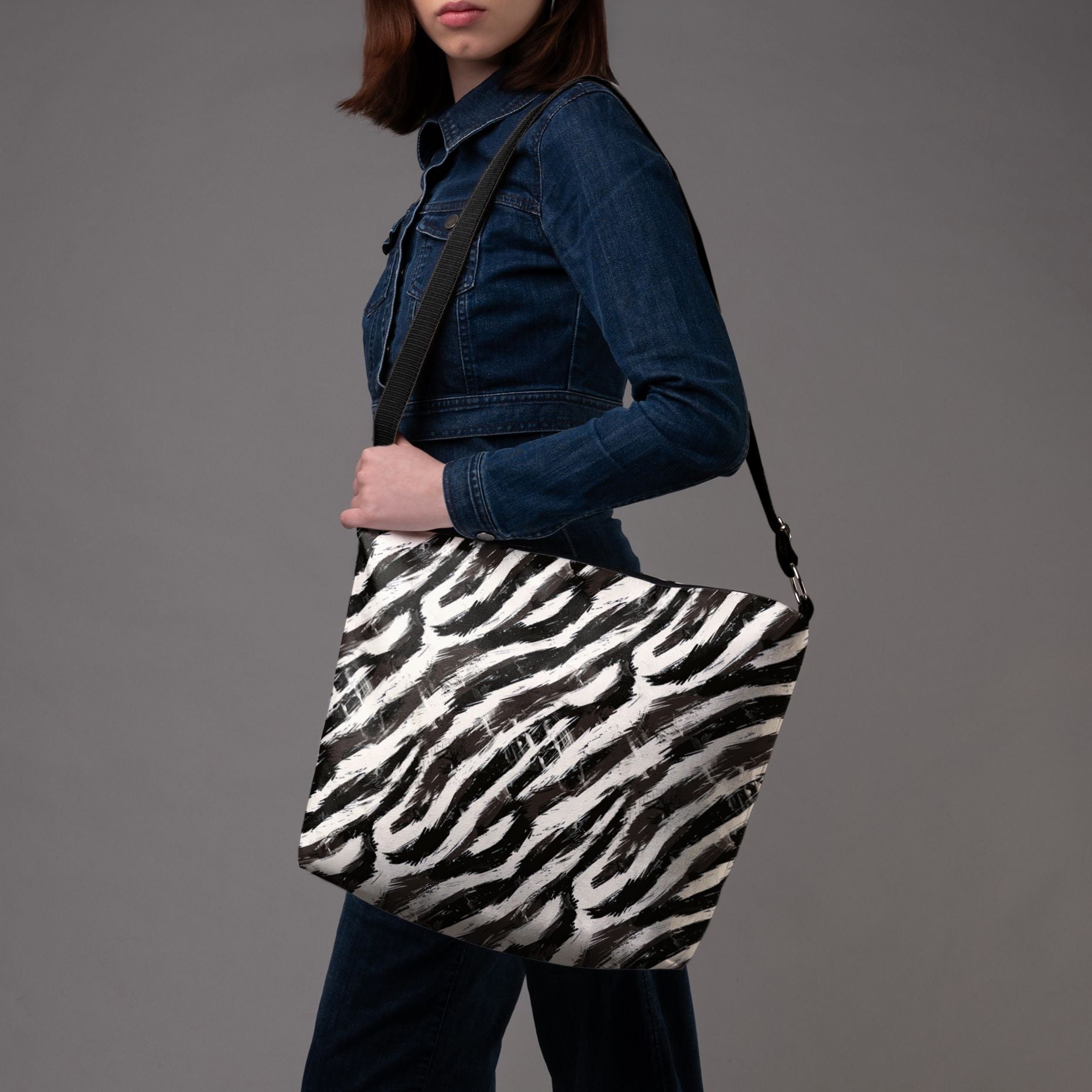 Beuteltasche Classy „Zebra“