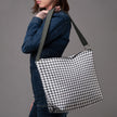 Beuteltasche Classy „Pied-de-Poule“