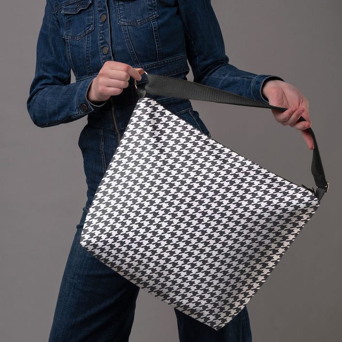 Beuteltasche Classy „Pied-de-Poule“