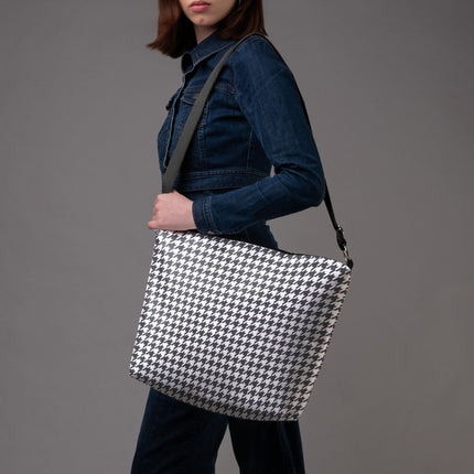 Beuteltasche Classy „Pied-de-Poule“