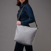 Beuteltasche Classy „Pied-de-Poule“