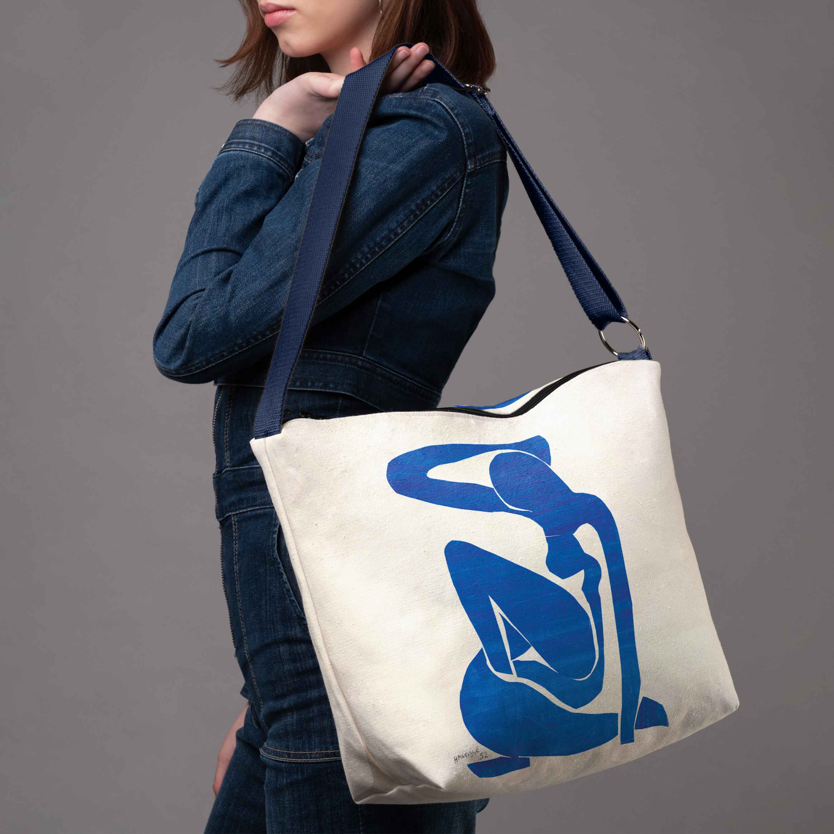 Beuteltasche Henri Matisse „Blue Nude