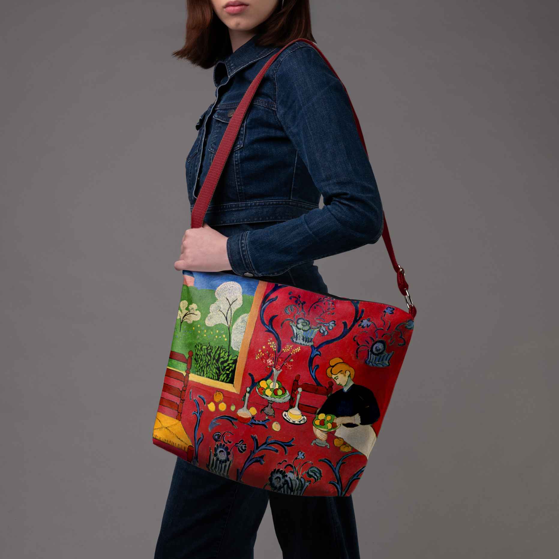 Beuteltasche Henri Matisse „Harmony in Red