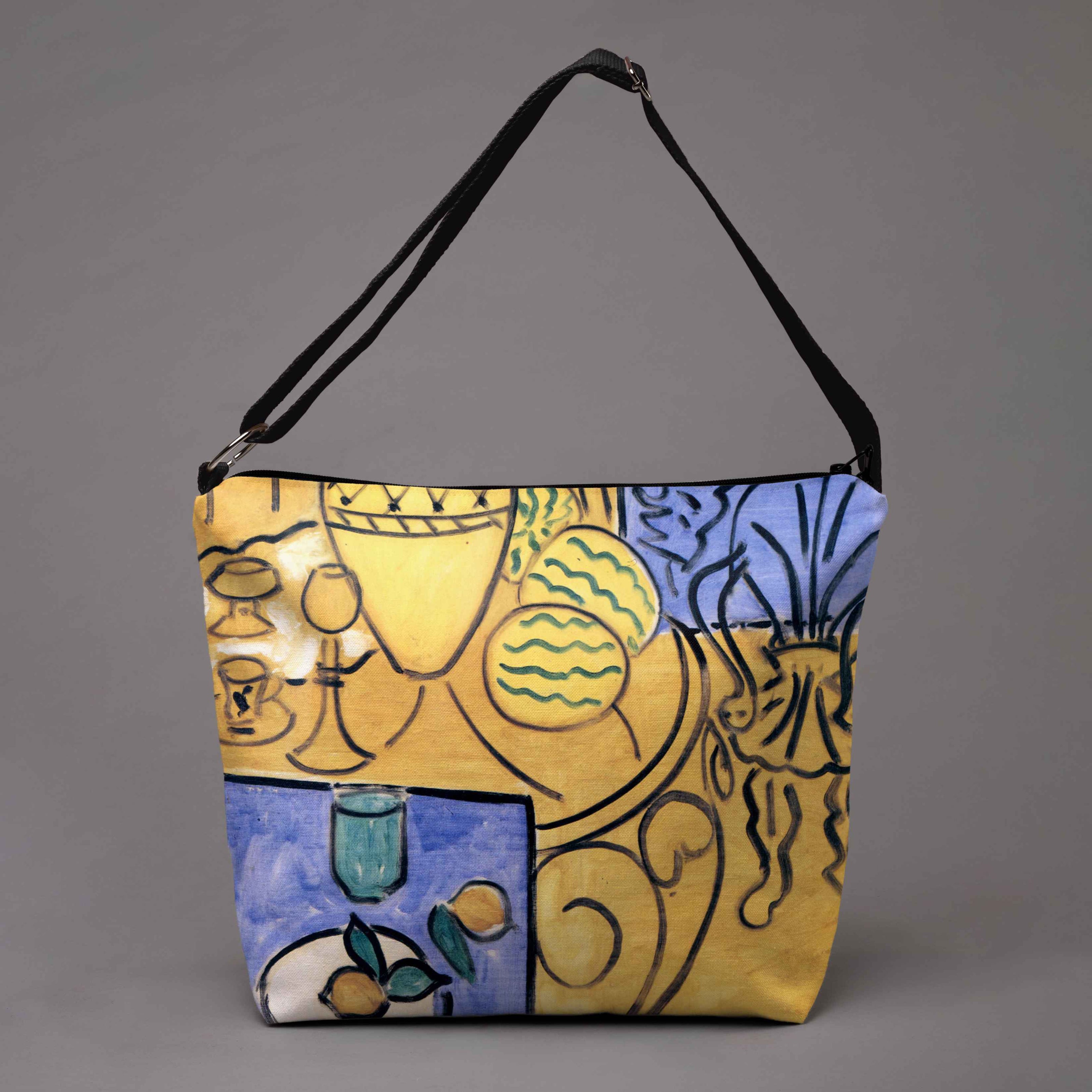 Beuteltasche Henri Matisse „Interior, Yellow & Blue