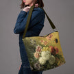 Beuteltasche Gregorius van Os „Stillleben mit Blumen