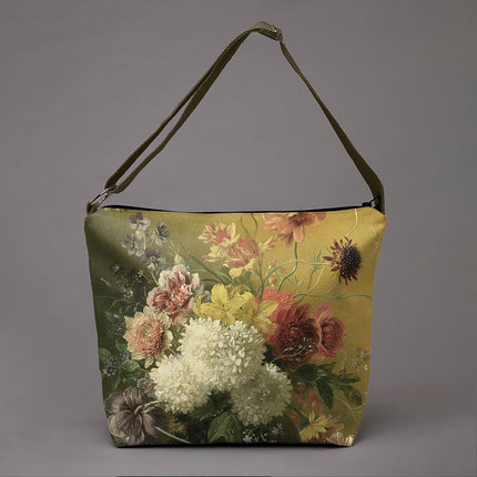 Beuteltasche Gregorius van Os „Stillleben mit Blumen