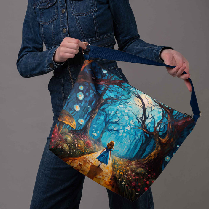 Beuteltasche Imagine „Alices Reise“