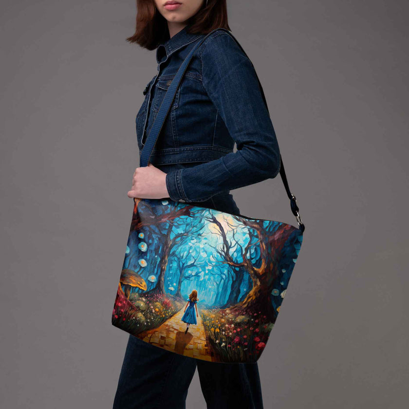 Beuteltasche Imagine „Alices Reise“