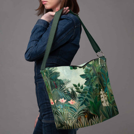 Beuteltasche Henri Rousseau „Dschungel am Äquator