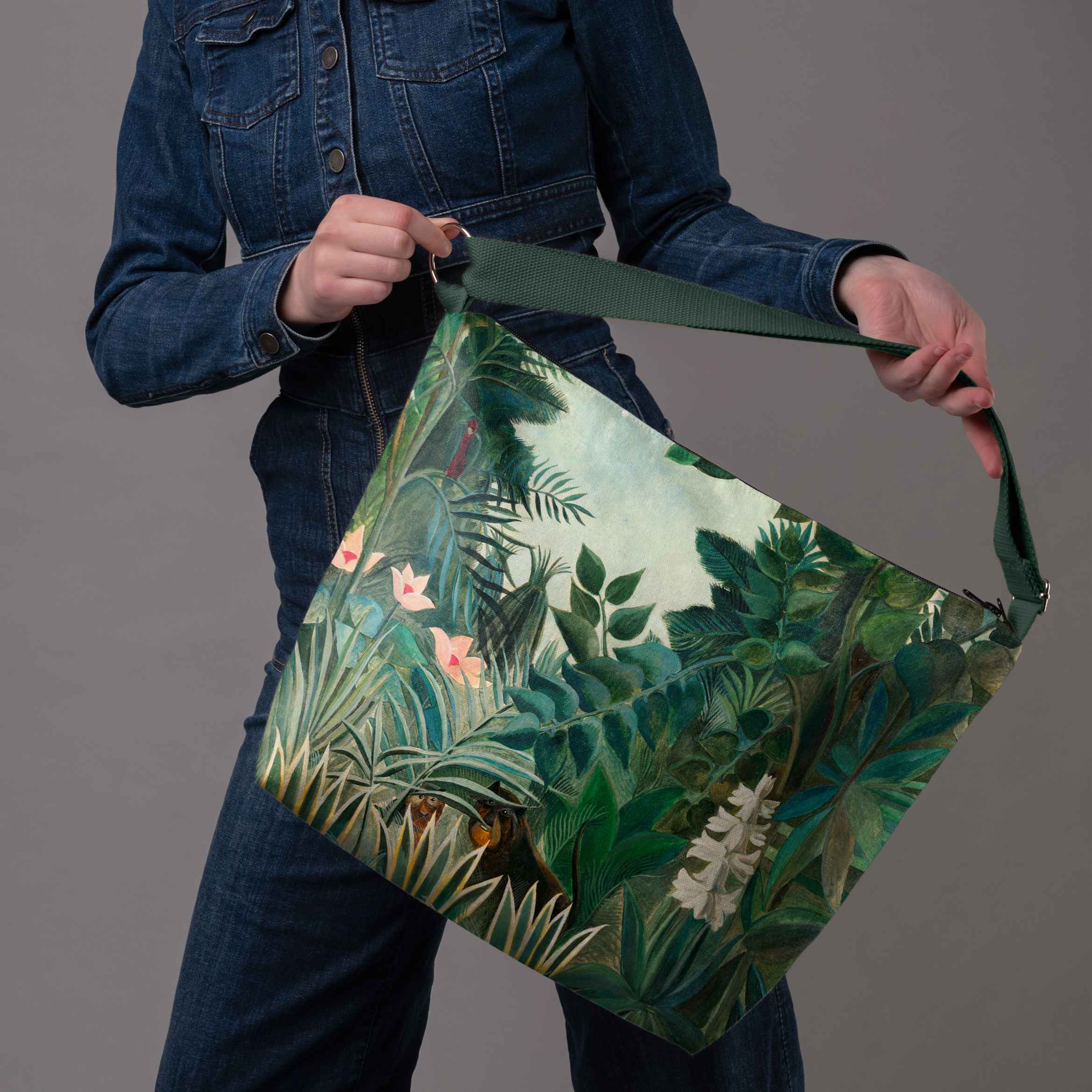 Beuteltasche Henri Rousseau „Dschungel am Äquator