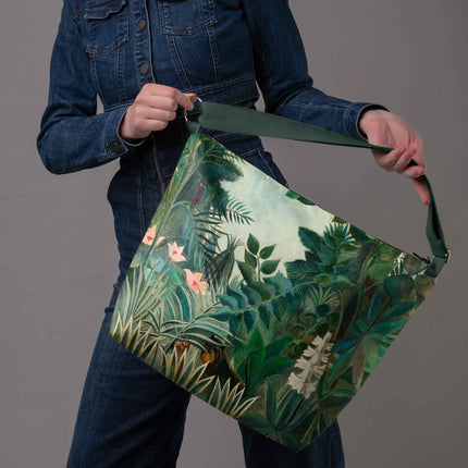 Beuteltasche Henri Rousseau „Dschungel am Äquator