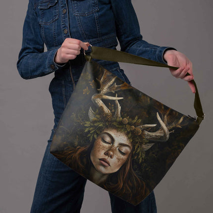 Beuteltasche Imagine „Heidnische Frau“