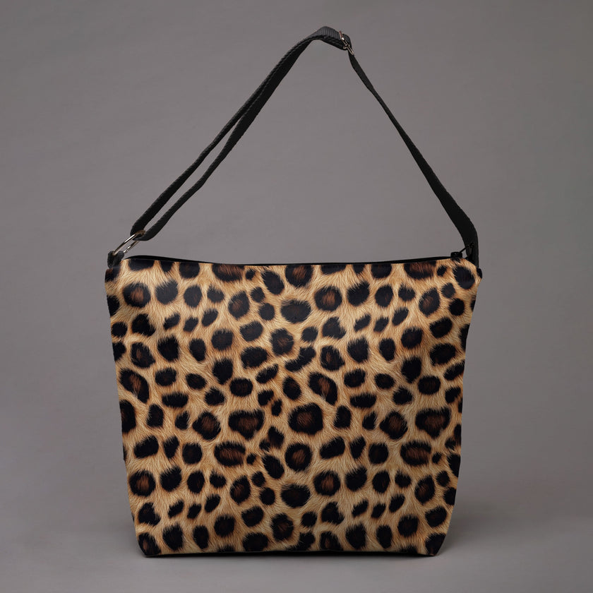 Beuteltasche Classy „Leopard“