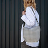 Beuteltasche Classy „Pied-de-Poule“