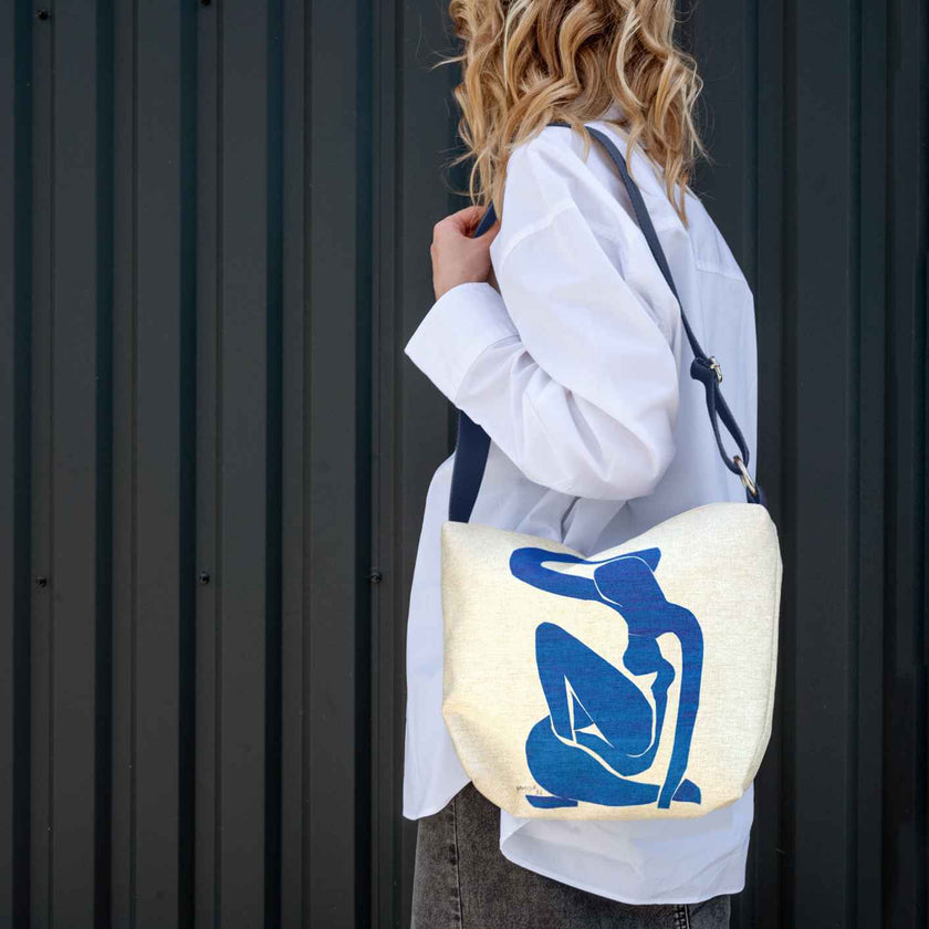 Beuteltasche Henri Matisse „Blue Nude