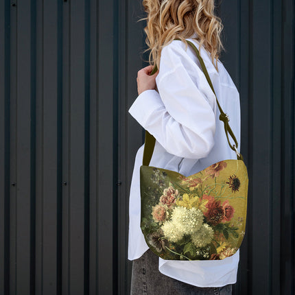 Beuteltasche Gregorius van Os „Stillleben mit Blumen