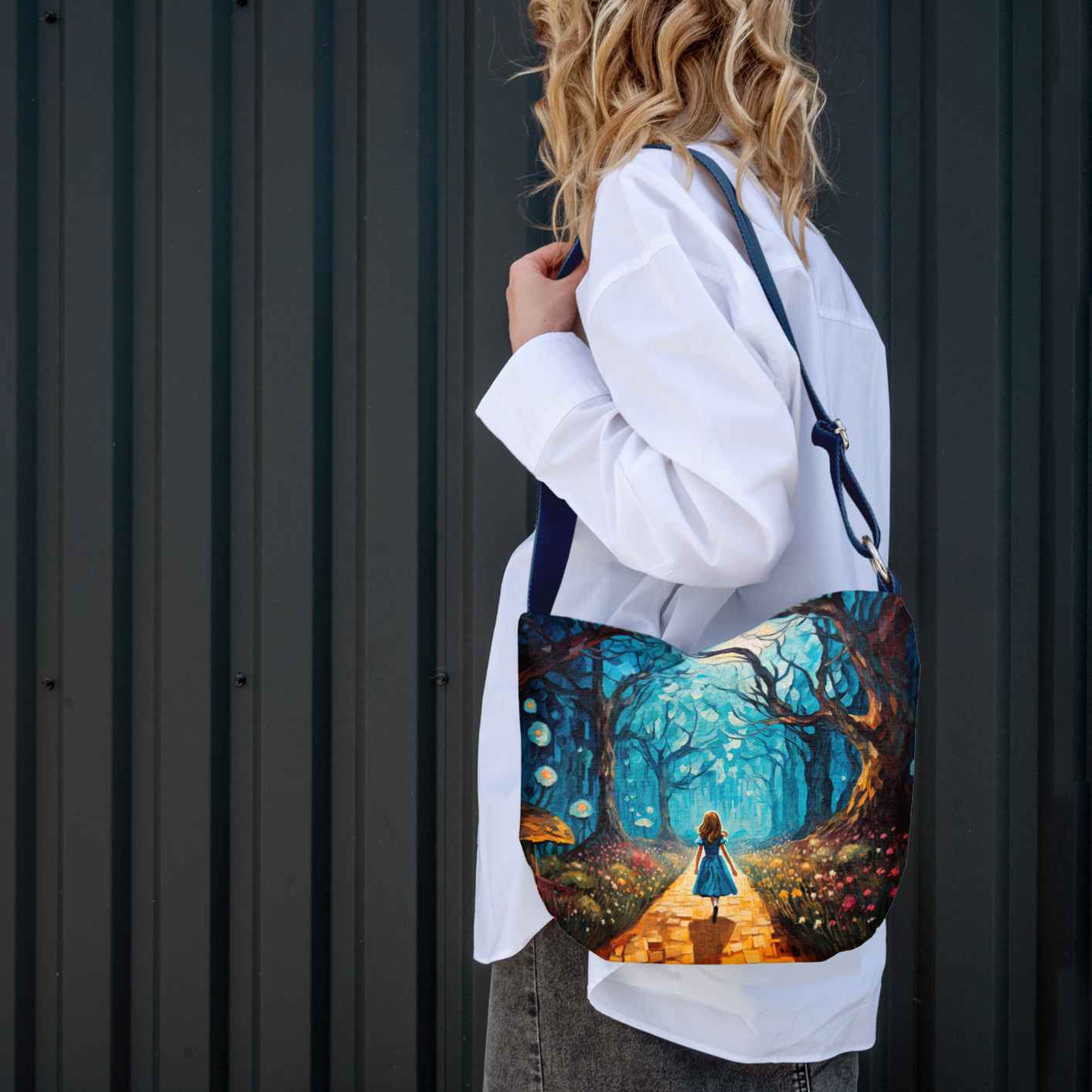 Beuteltasche Imagine „Alices Reise“