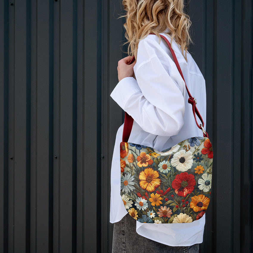 Beuteltasche Imagine „Ein Strauß Fäden“