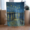 Decke Vincent van Gogh „Sternennacht über der Rhône