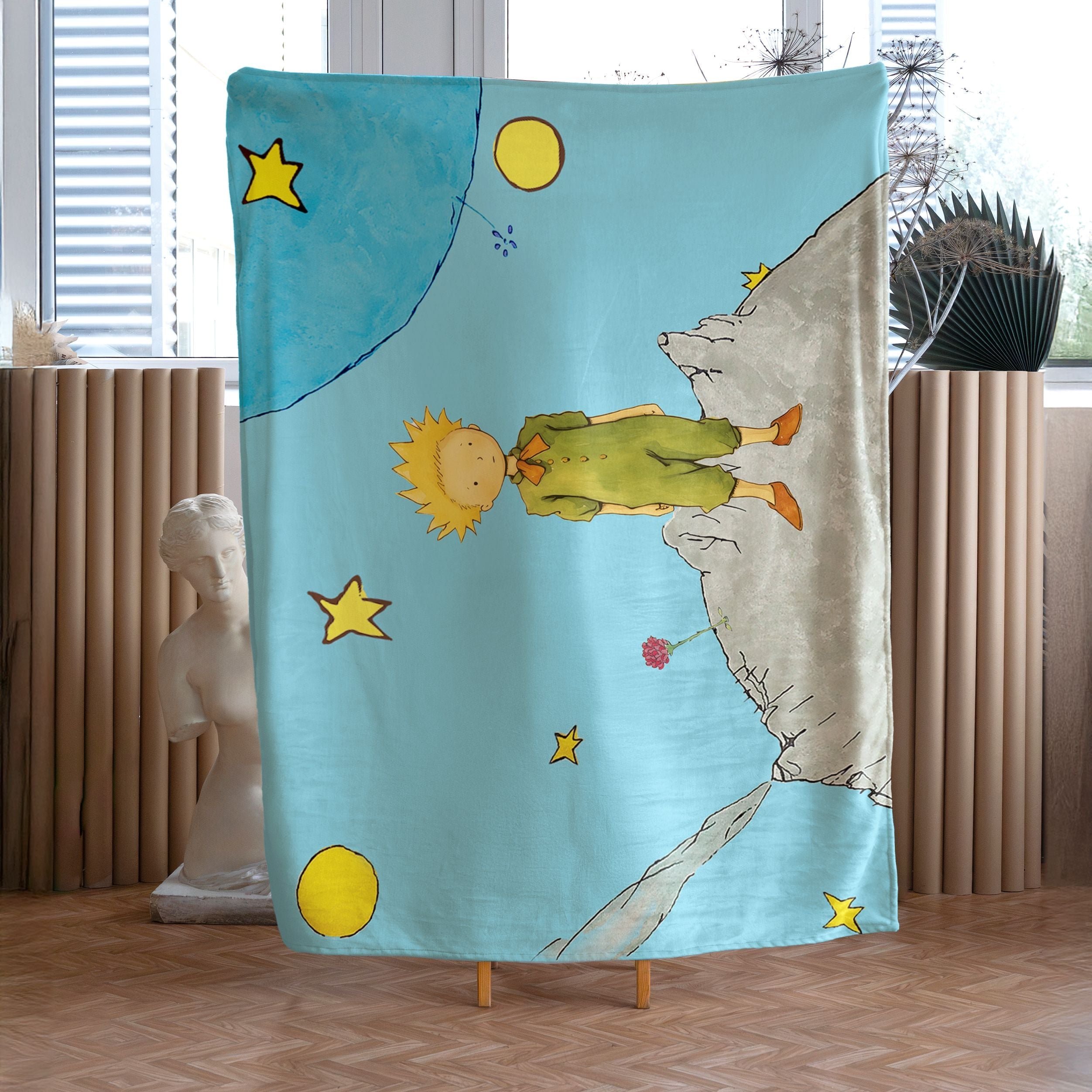 Decke Antoine de Saint-Exupéry Der kleine Prinz „Planet“