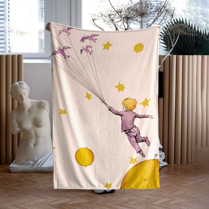 Decke Antoine de Saint-Exupéry Der kleine Prinz „Vögel“