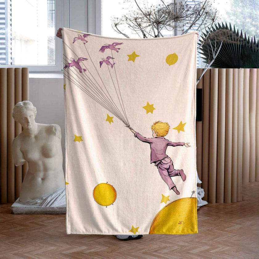 Decke Antoine de Saint-Exupéry Der kleine Prinz „Vögel“