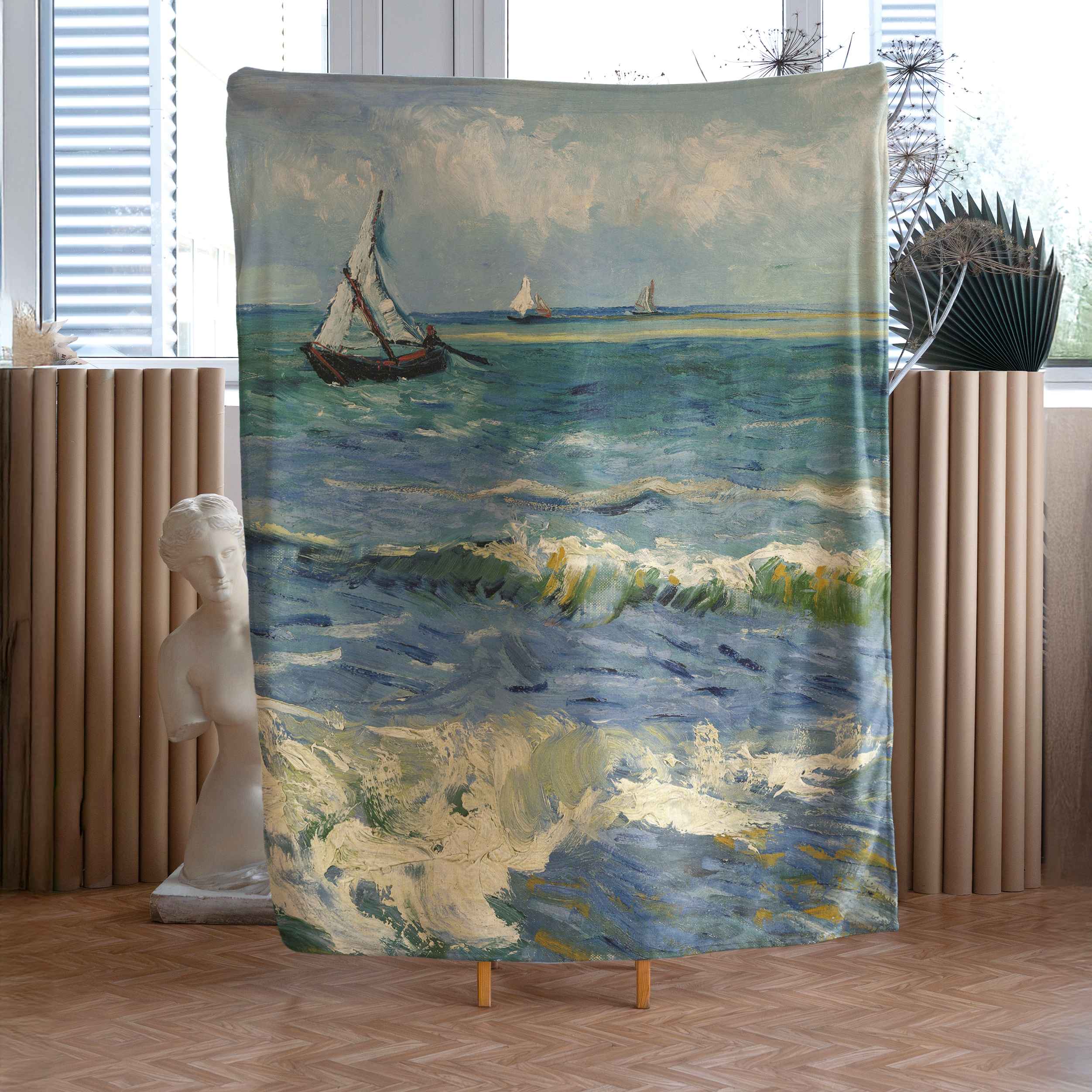 Decke Vincent van Gogh „Das Meer bei Les Saintes-Maries-de-la-Mer“
