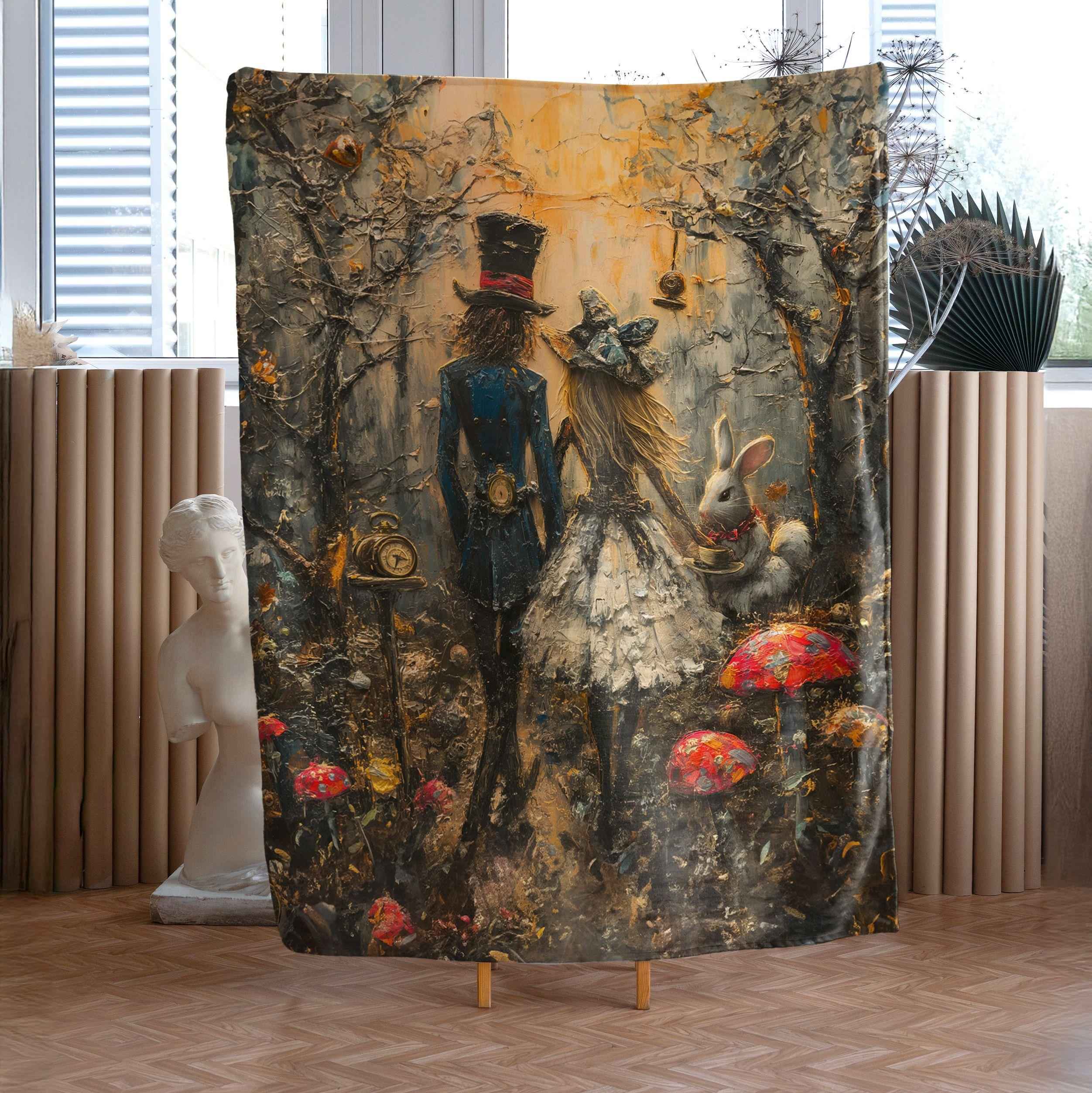 Decke Imagine „Alice und der Hutmacher“