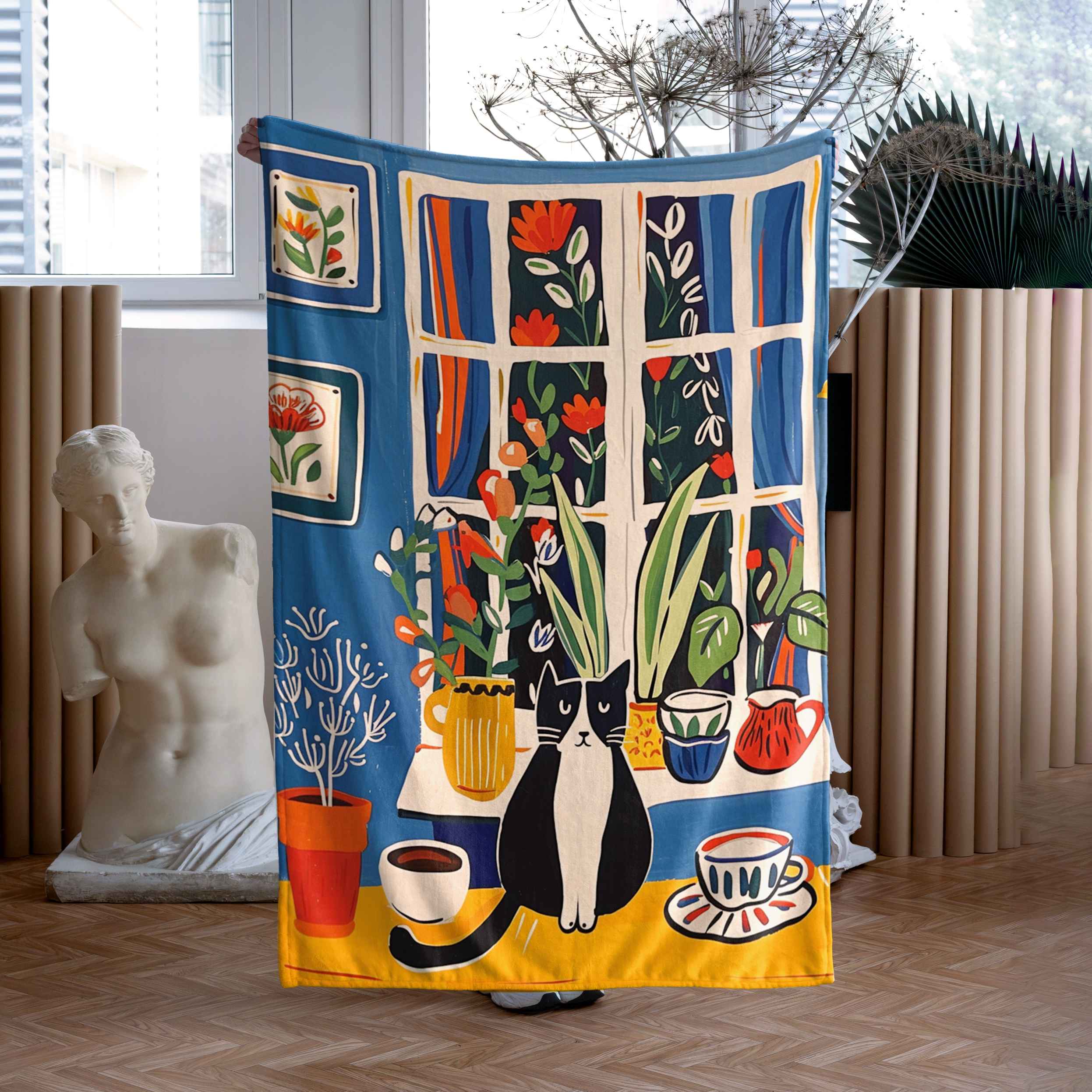 Decke Imagine „Katzenhaus“