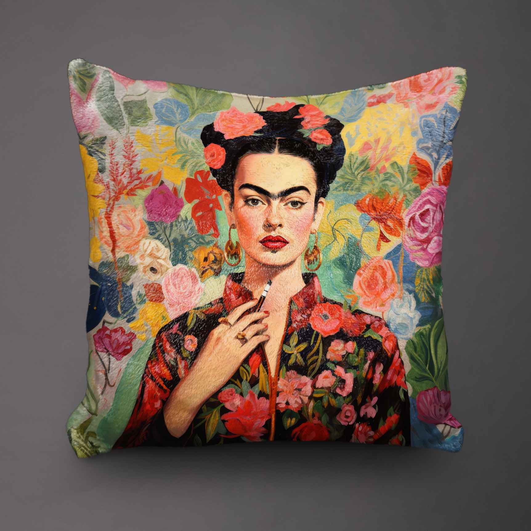 Decke Imagine „Frida in Blumen“