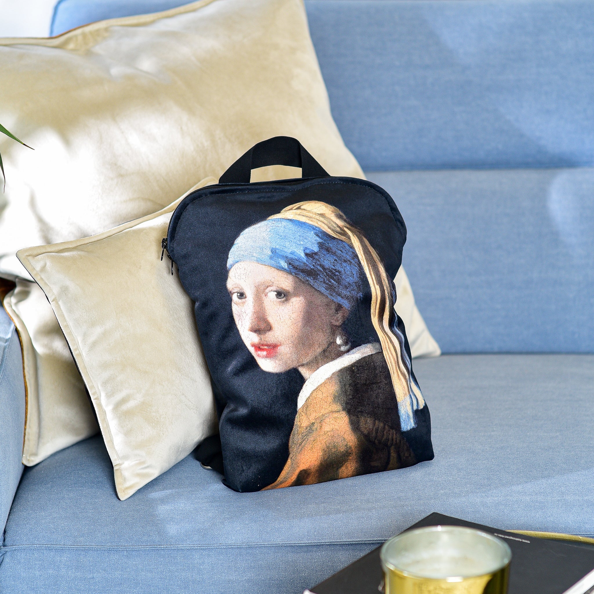 Rucksack Nr. 1 Johannes Vermeer „Das Mädchen mit dem Perlenohrring“