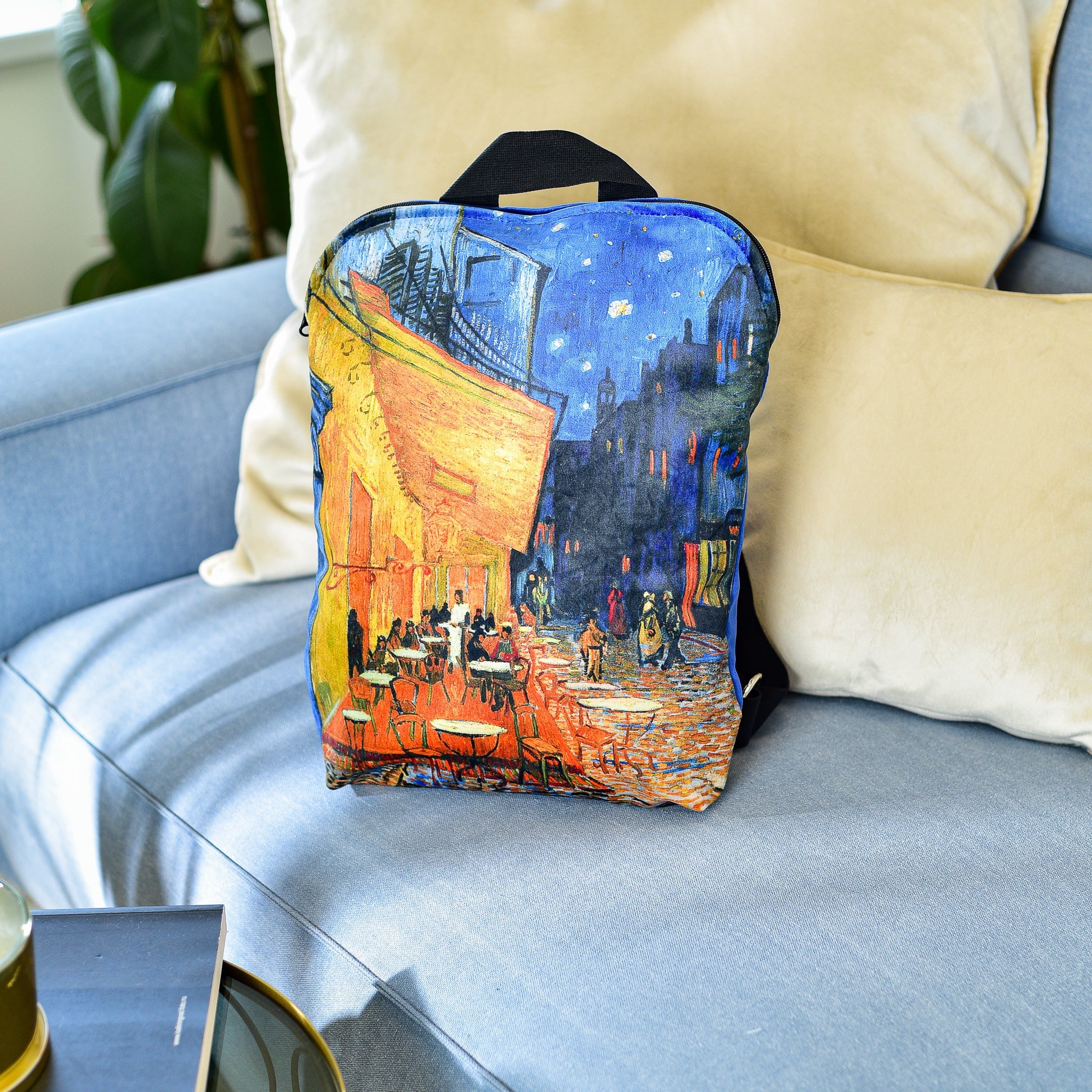 Rucksack Nr. 1 Vincent Van Gogh „Caféterrasse bei Nacht“