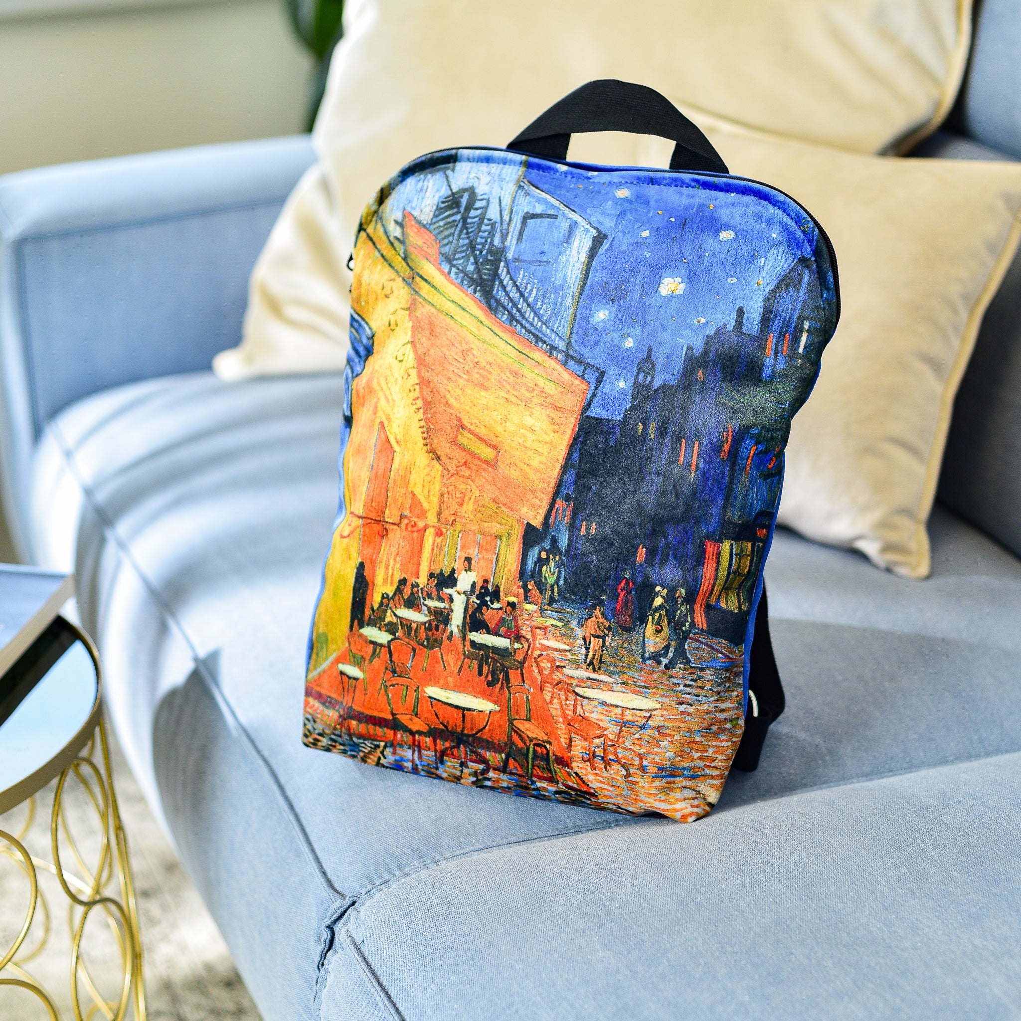 Rucksack Nr. 1 Vincent Van Gogh „Caféterrasse bei Nacht“
