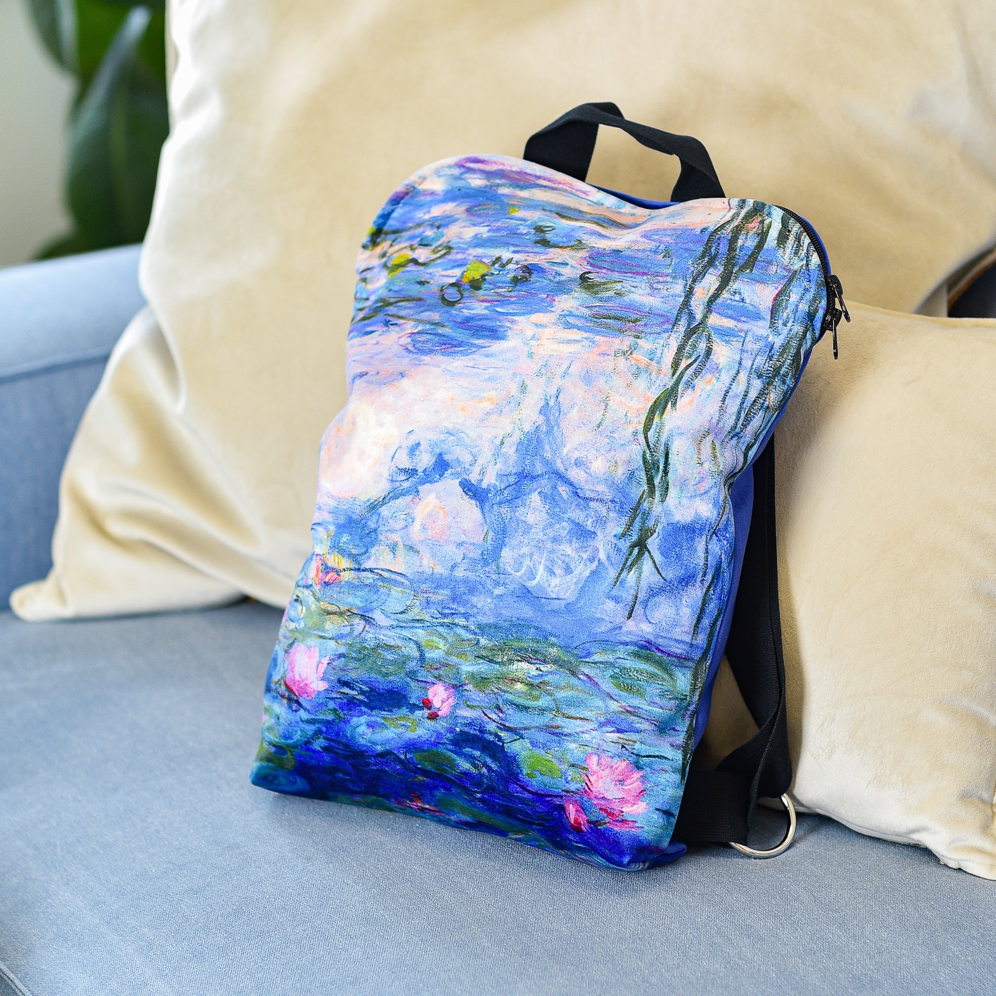 Rucksack Nr. 1 Claude Monet „Seerosen“