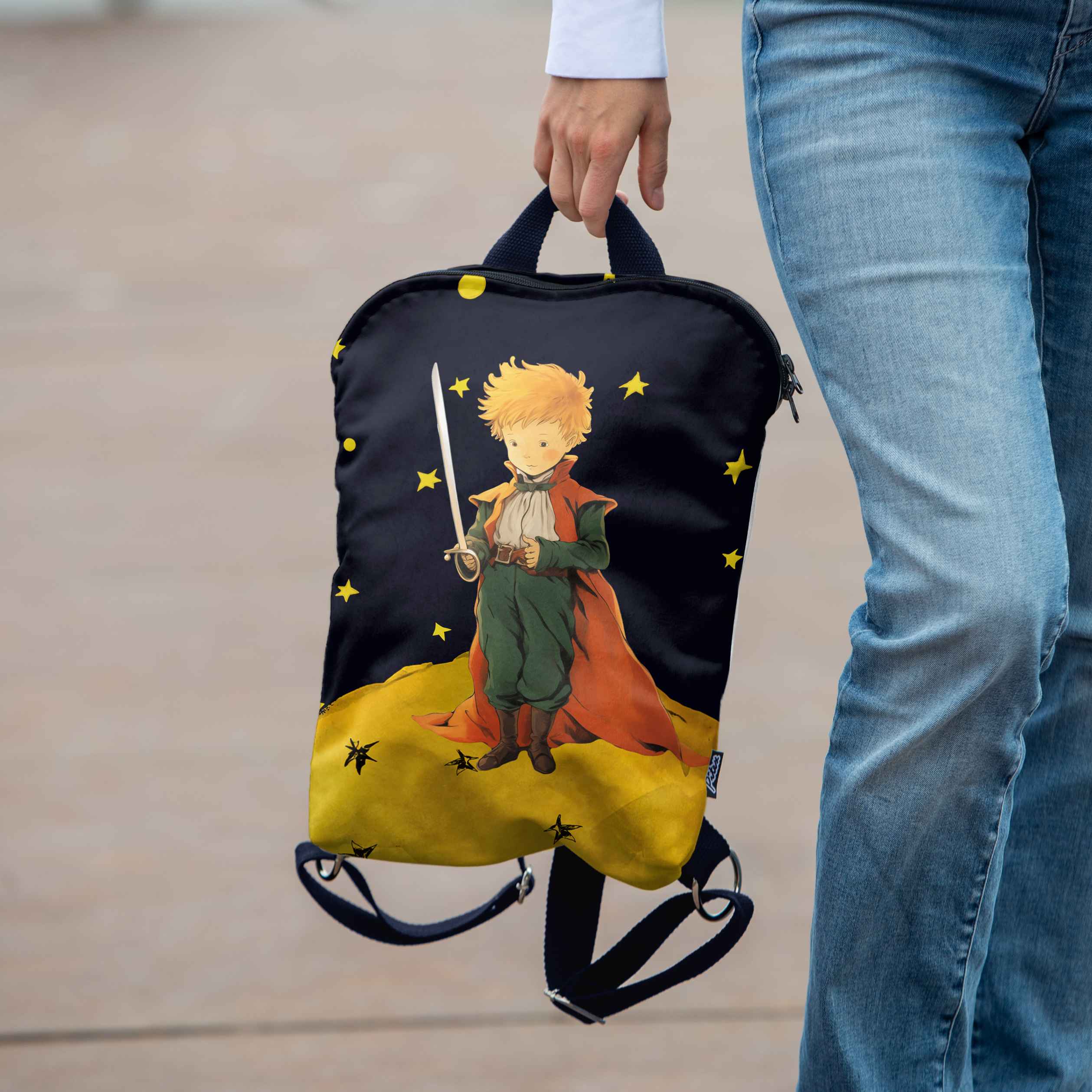 Rucksack Nr. 1 Antoine de Saint-Exupéry Der kleine Prinz  „Der Fuchs