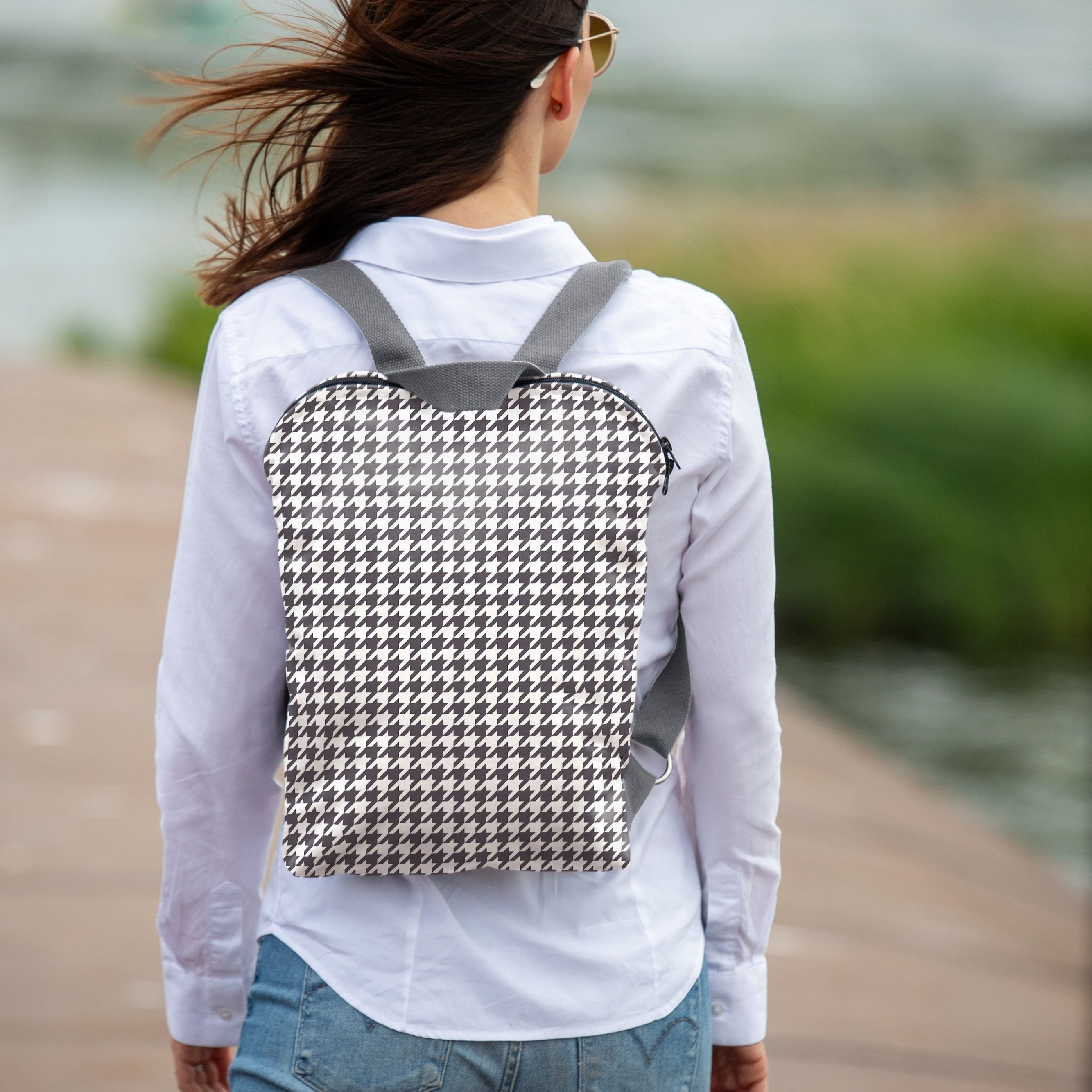 Rucksack No. 1 Classy „Pied-de-poule“