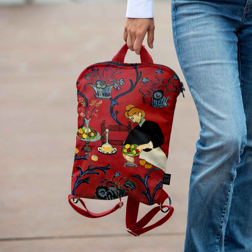 Rucksack Nr. 1 Henri Matisse „Harmony in Red