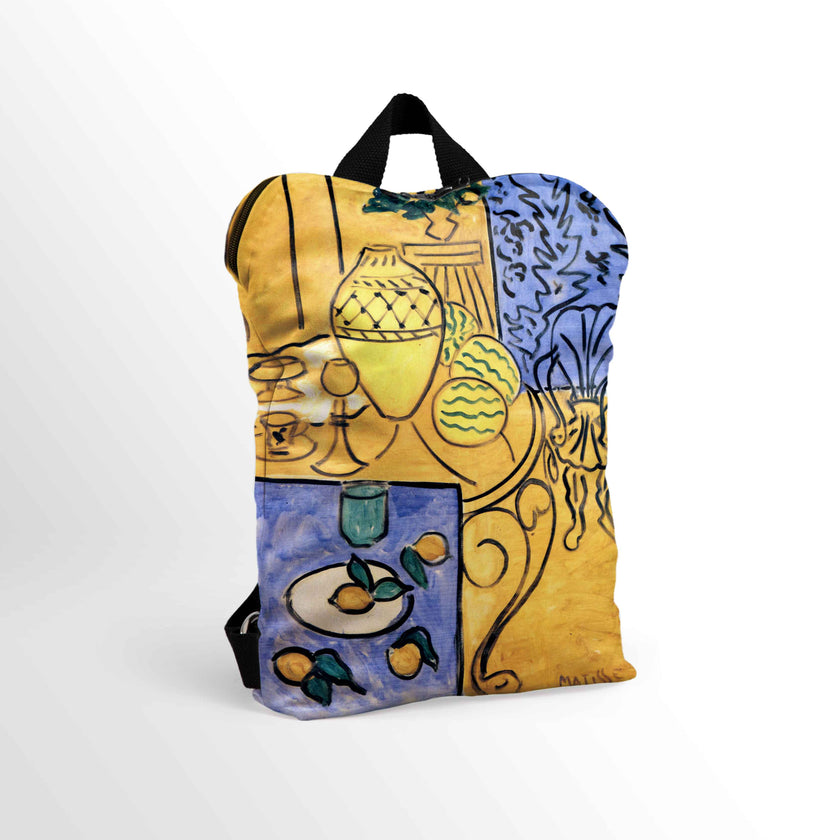 Rucksack Nr. 1 Henri Matisse „Interior, Yellow & Blue