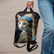 Rucksack Nr. 1 Imagine „Katze mit Perlenohrring“