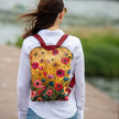 Rucksack Nr. 1 Imagine „Blumen für Klimt“
