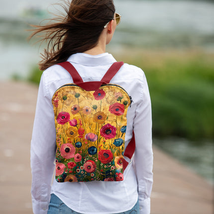 Rucksack Nr. 1 Imagine „Blumen für Klimt“