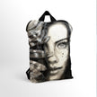Rucksack Nr. 1 „Mädchen mit einer Fede“