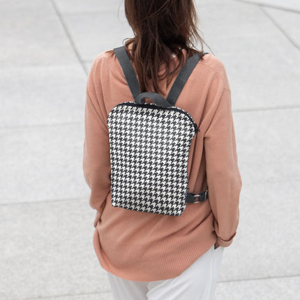 Rucksack No. 1 Classy „Pied-de-poule“