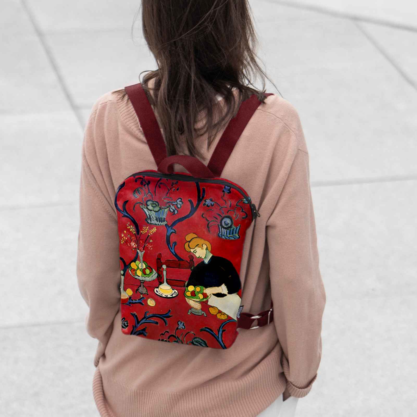 Rucksack Nr. 1 Henri Matisse „Harmony in Red
