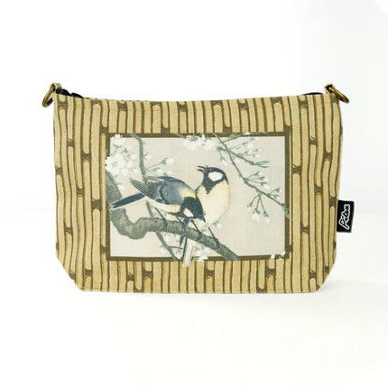 Kosmetiktasche Ohara Koson „Titten am Kirschzweig“