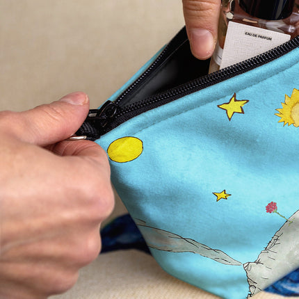 Kosmetiktasche Antoine de Saint-Exupéry Der kleine Prinz „Planet“