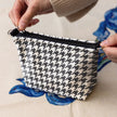 Kosmetiktasche Classy „Pied-de-poule“