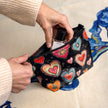 Kosmetiktasche Imagine „Herzmosaik